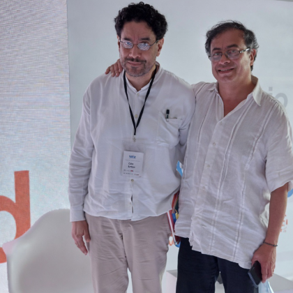 Petro y el candidato oficialista Iván Cepeda rechazan resultados preliminares de las elecciones en Colombia